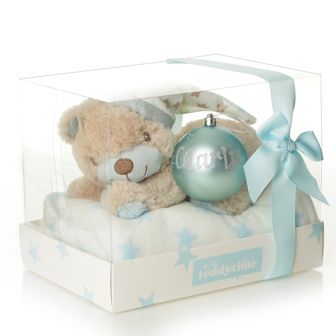  Teddy and Blanket Gift Pack