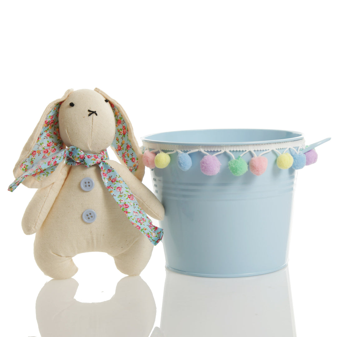 Personalised Easter Hamper Bucket - Bunny Tail