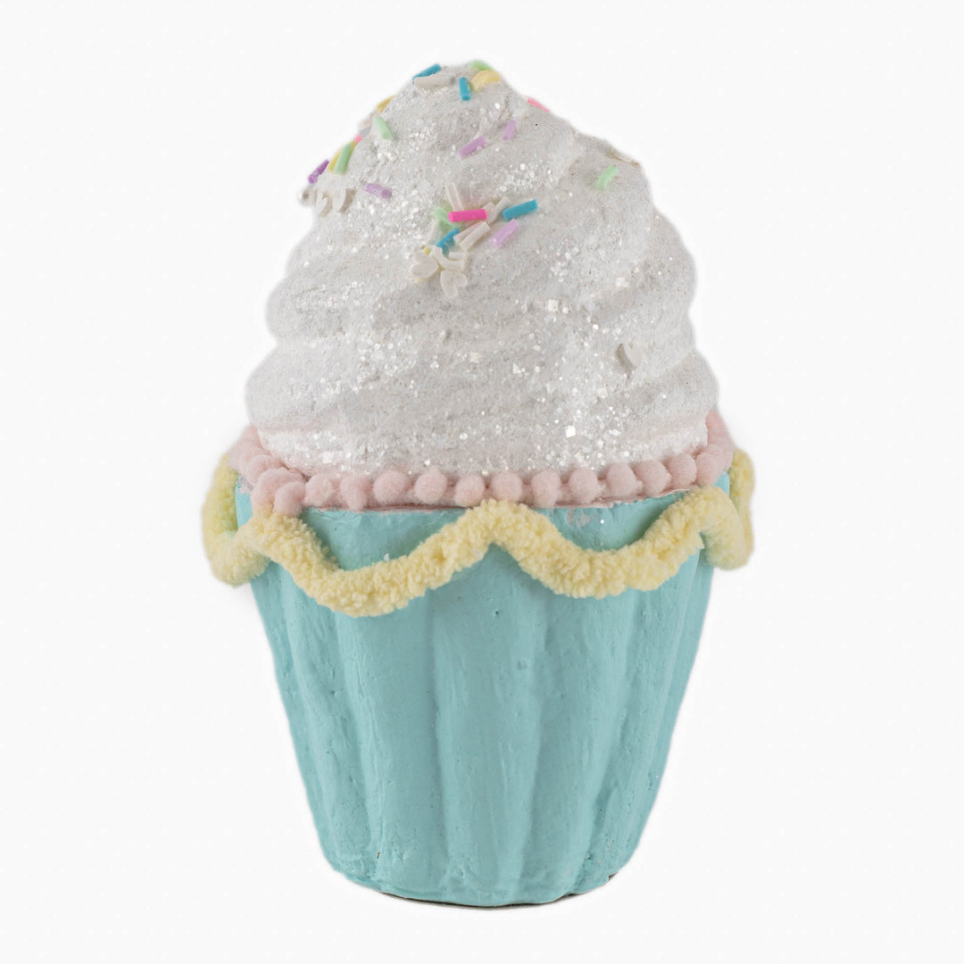 Blue Pastel Cupcake Decoration
