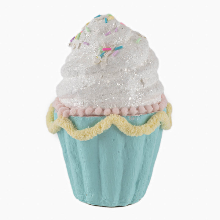 Blue Pastel Cupcake Decoration