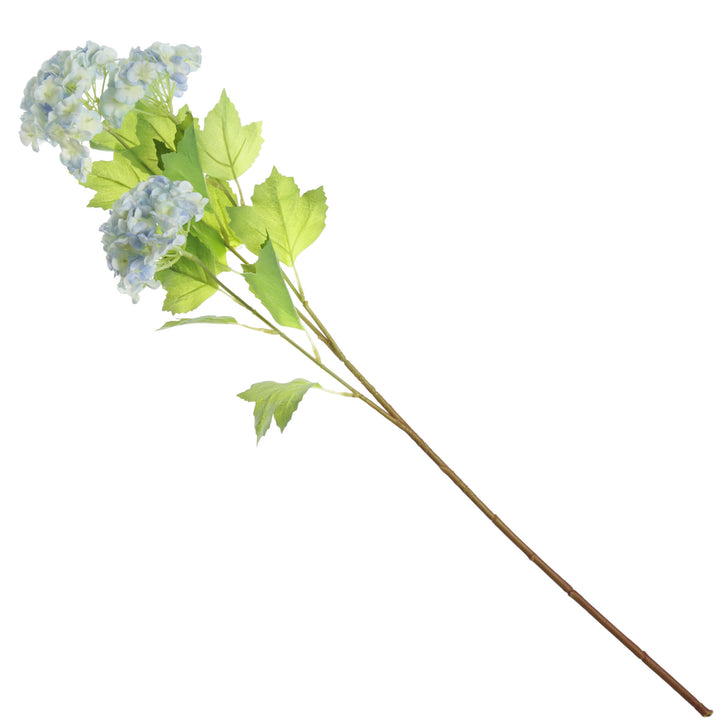 Blue Snow Ball Hydrangea Spray 
