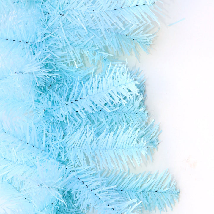 Blue Tinsel Garland