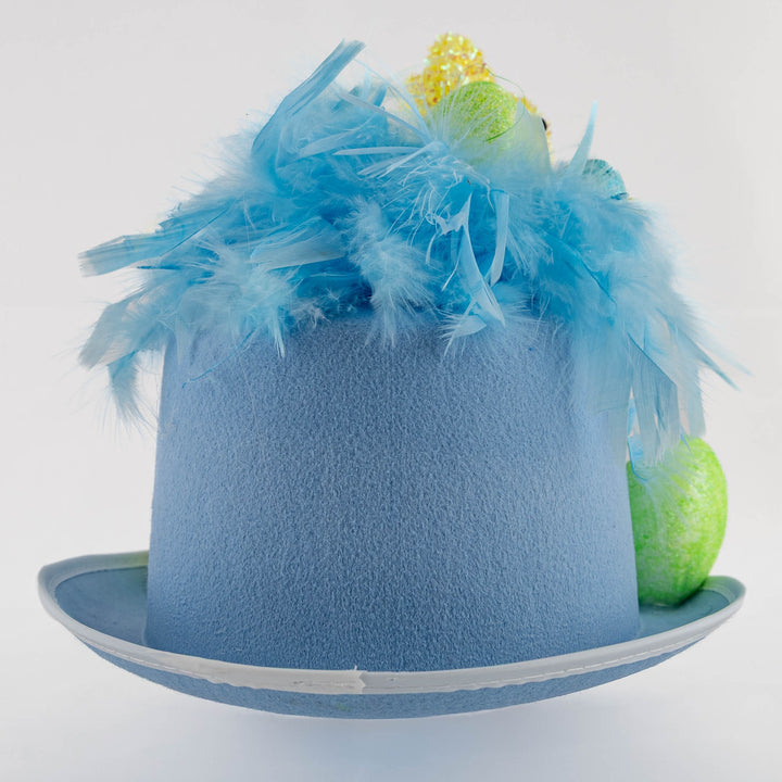 Personalised Blue Felt Bunny Easter Hat