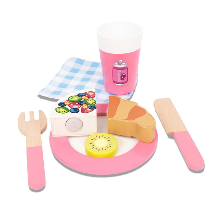 Bluey Wooden Picnic Set 30 Piece Role Play Toy