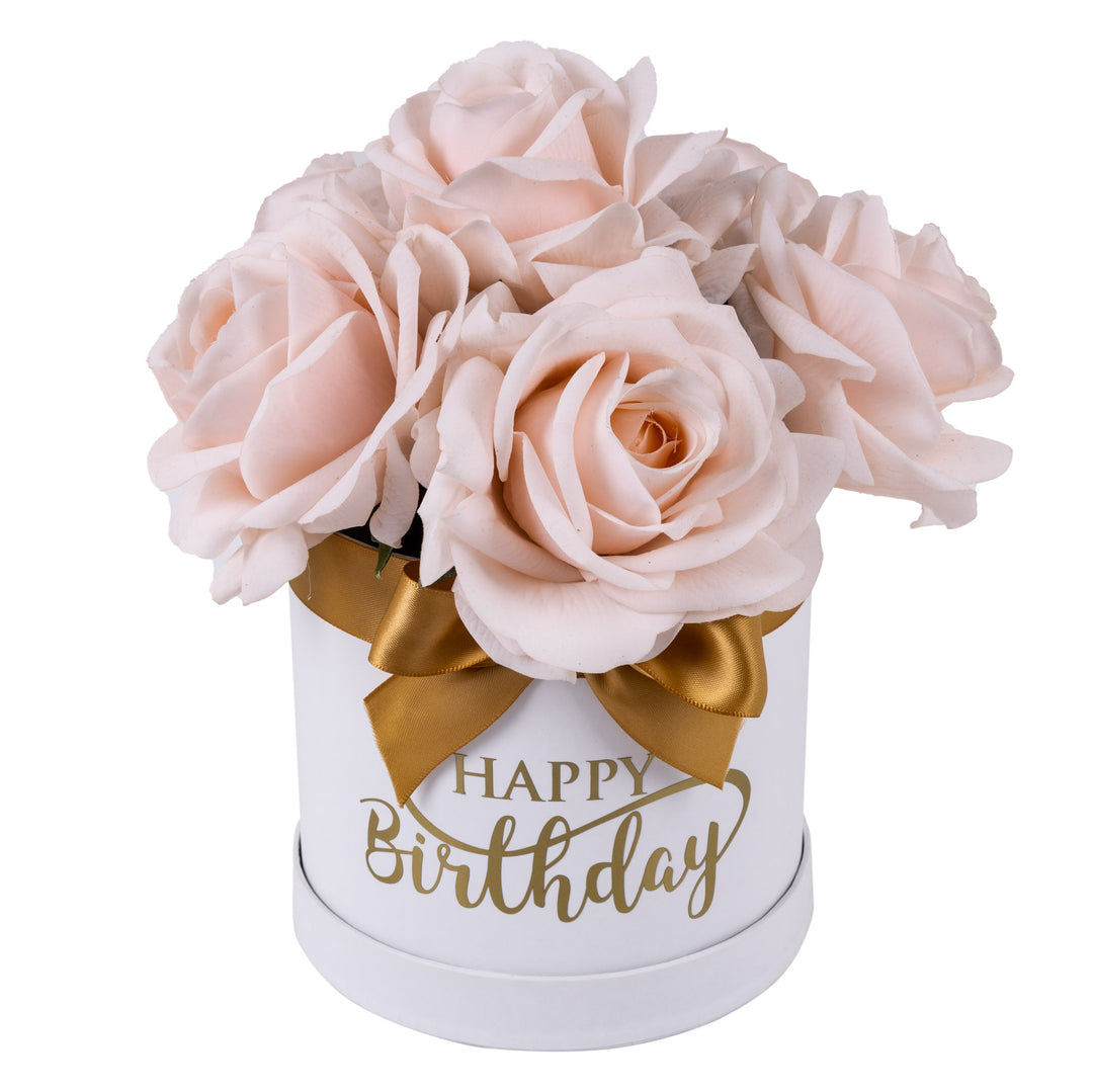 Everlasting Blush Petite Rose Posy