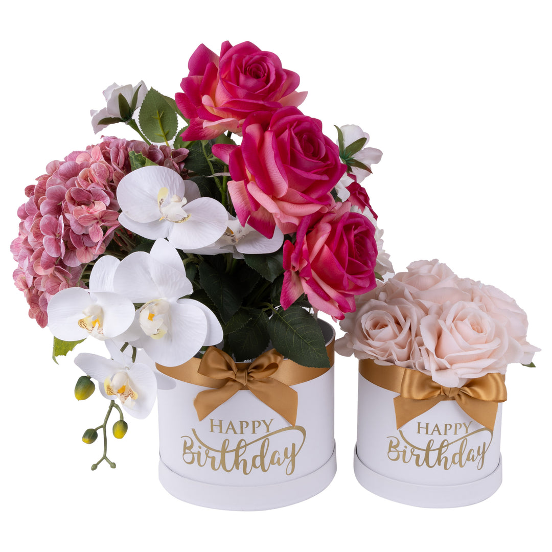 Everlasting Blush Petite Rose Posy