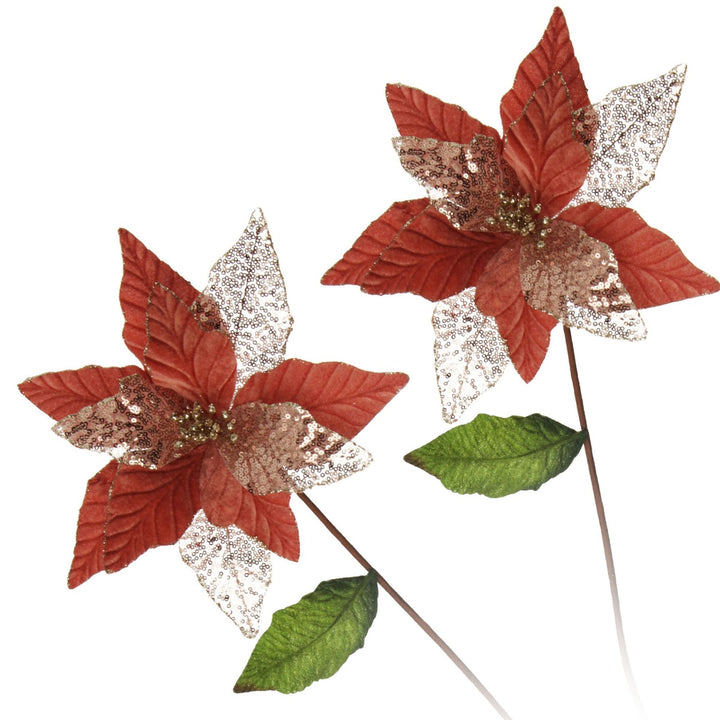Blush Velvet Sequin Flower