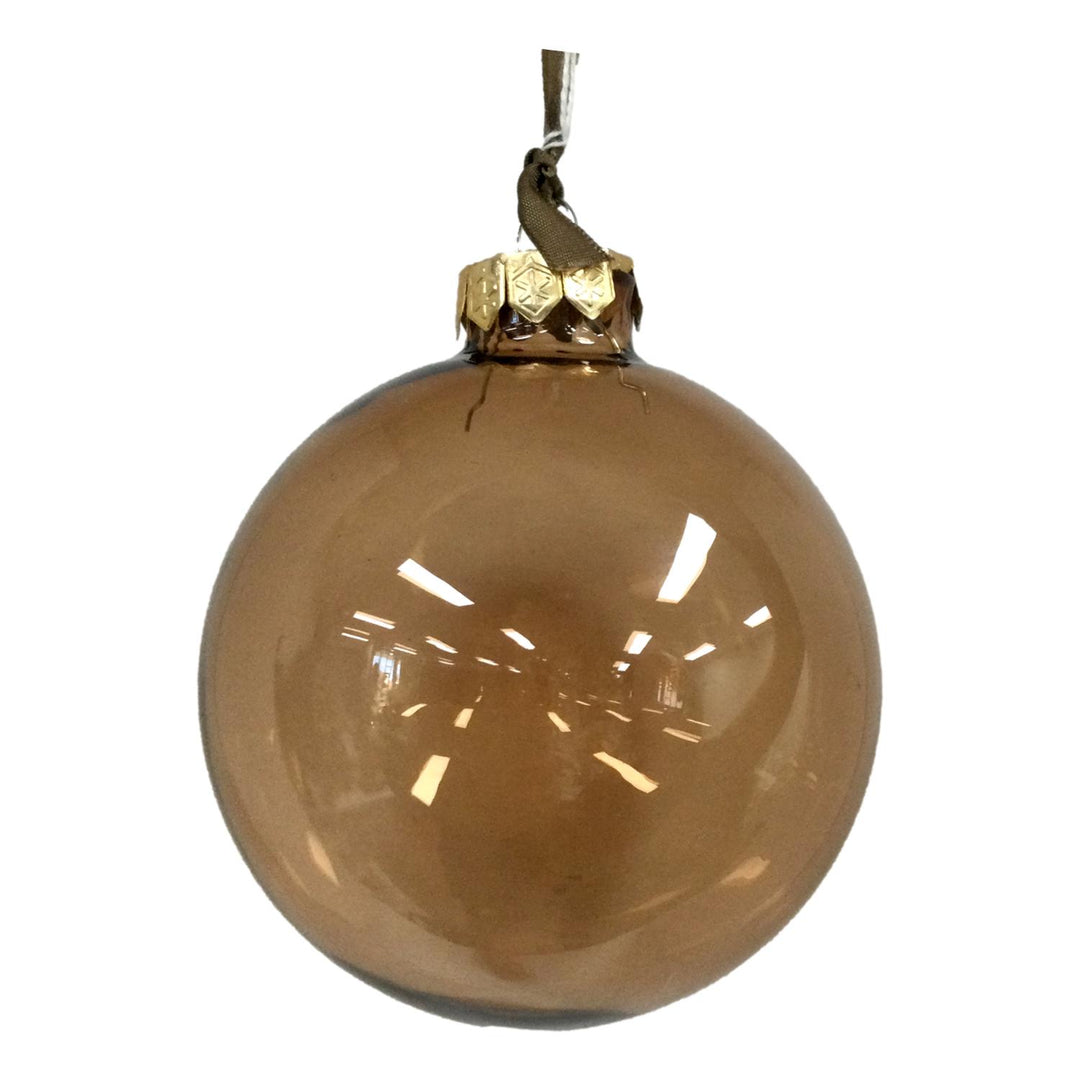 BO HO Glass 10cm Bauble Collection - Set of 4