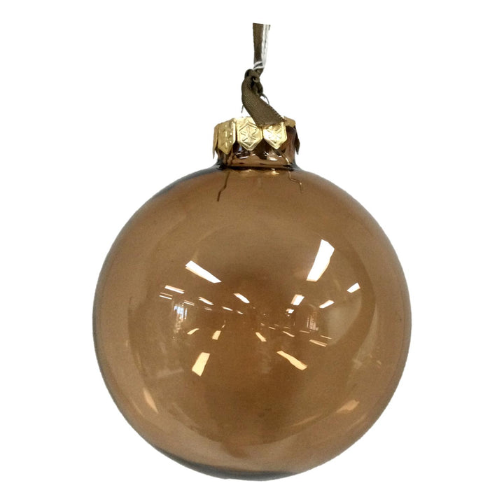 BO HO Glass 10cm Bauble Collection - Set of 4
