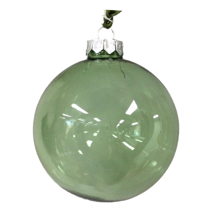 BO HO Glass 10cm Bauble Collection - Set of 4