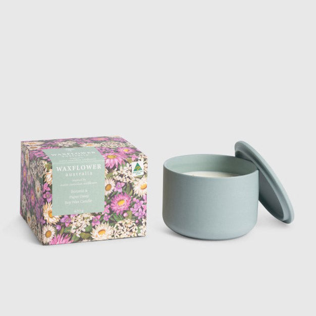 Boronia & Paper Daisy Waxflower Soy Candle