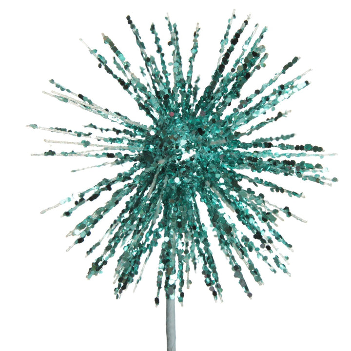 Bright Blue Starburst Sparkle Pick