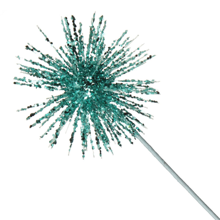 Bright Blue Starburst Sparkle Pick