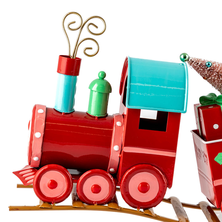 Bright Fun Metal Train Ornament 62.5cm(l)