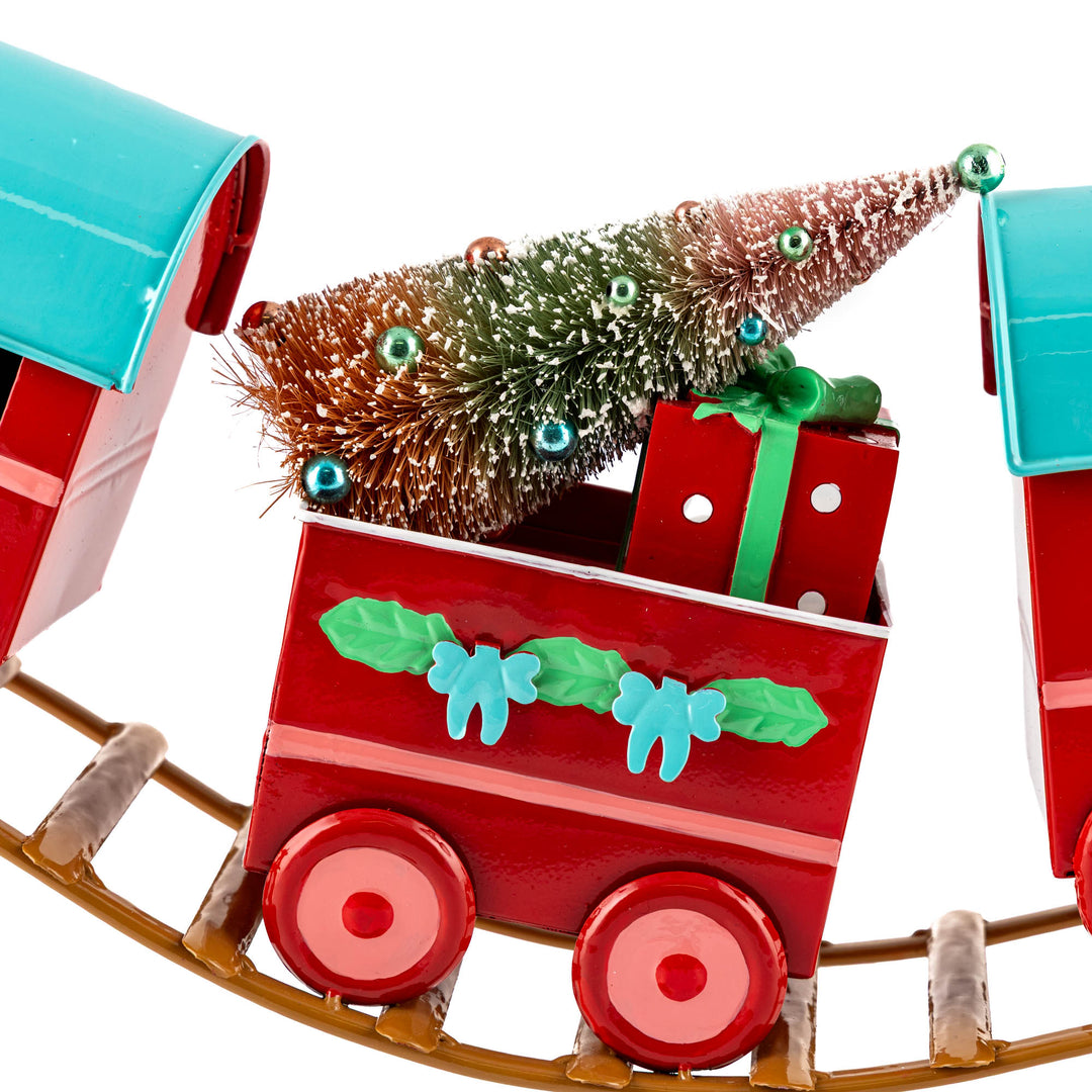 Bright Fun Metal Train Ornament 62.5cm(l)