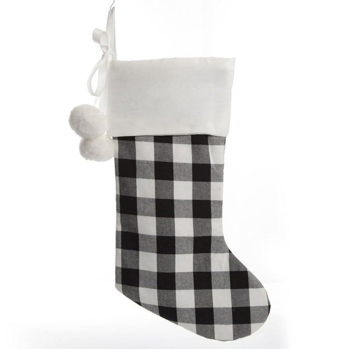 Buffalo Check Christmas Stocking - Set of 4
