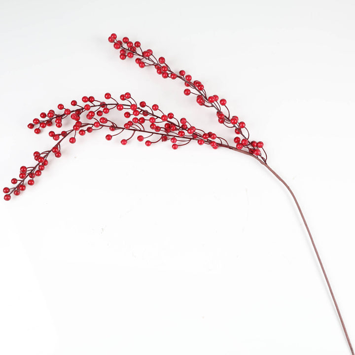 Burgundy Berry Drooping Spray
