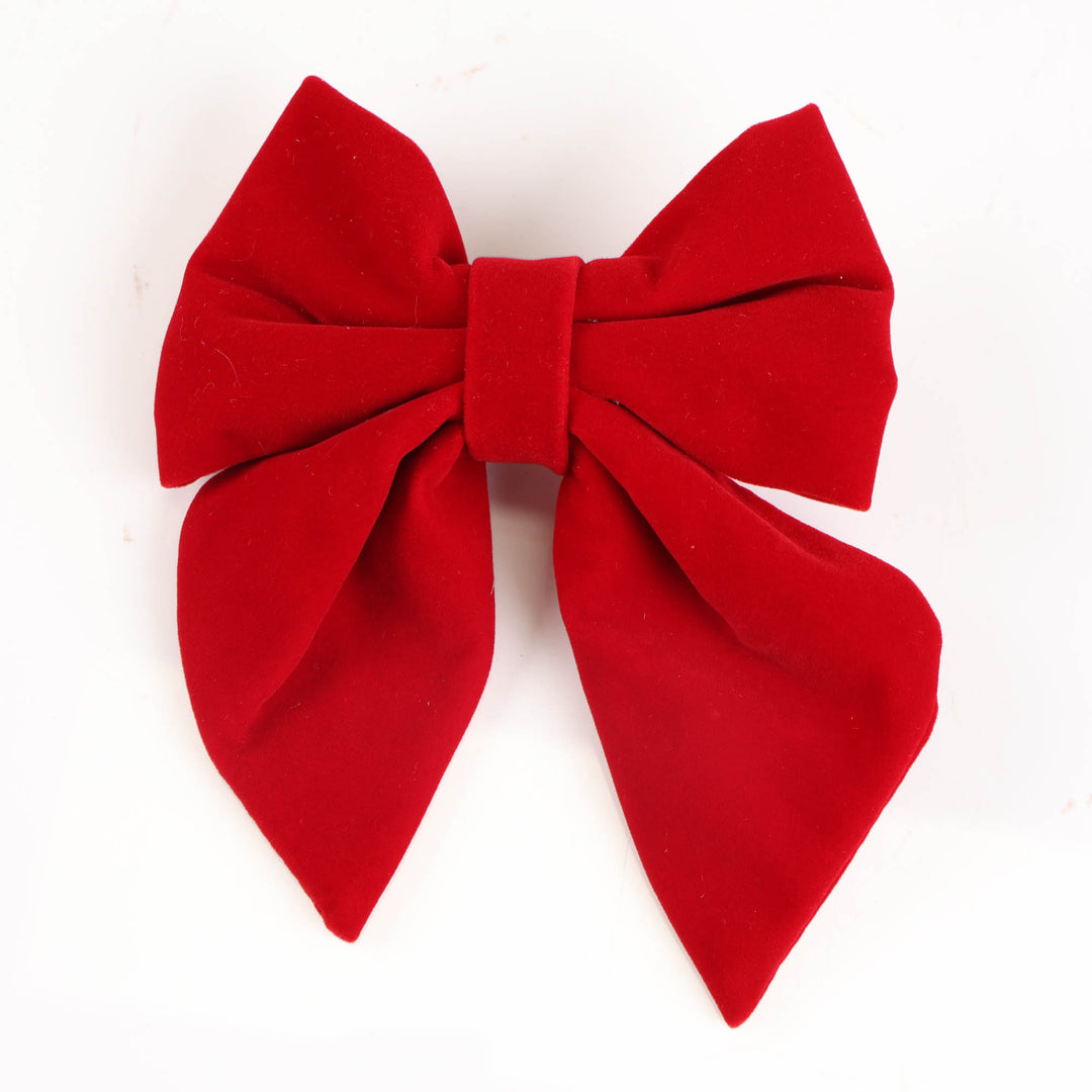 Burgundy Bow - Pack of 2 - 13x15cm