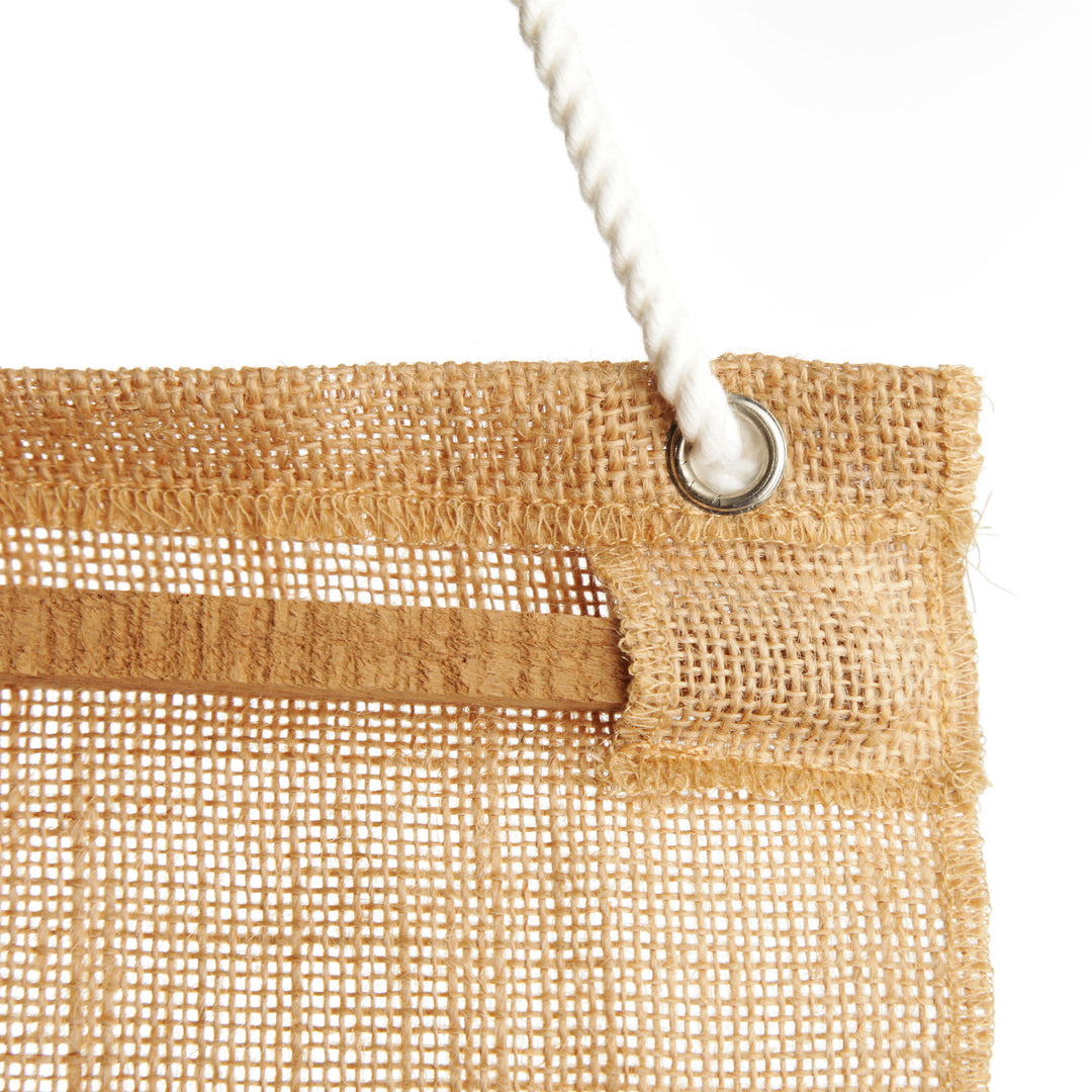 Burlap Happy Easter Printed Wall Hanging