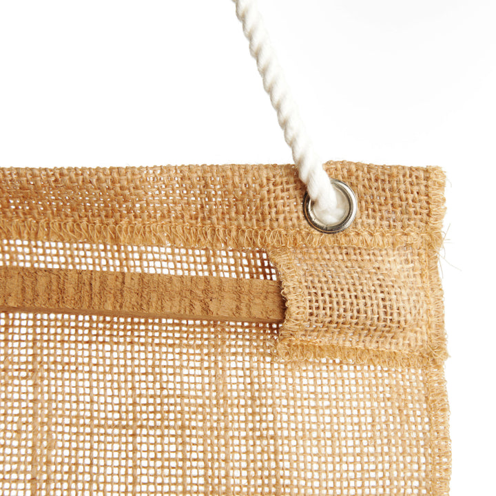 Burlap Happy Easter Printed Wall Hanging
