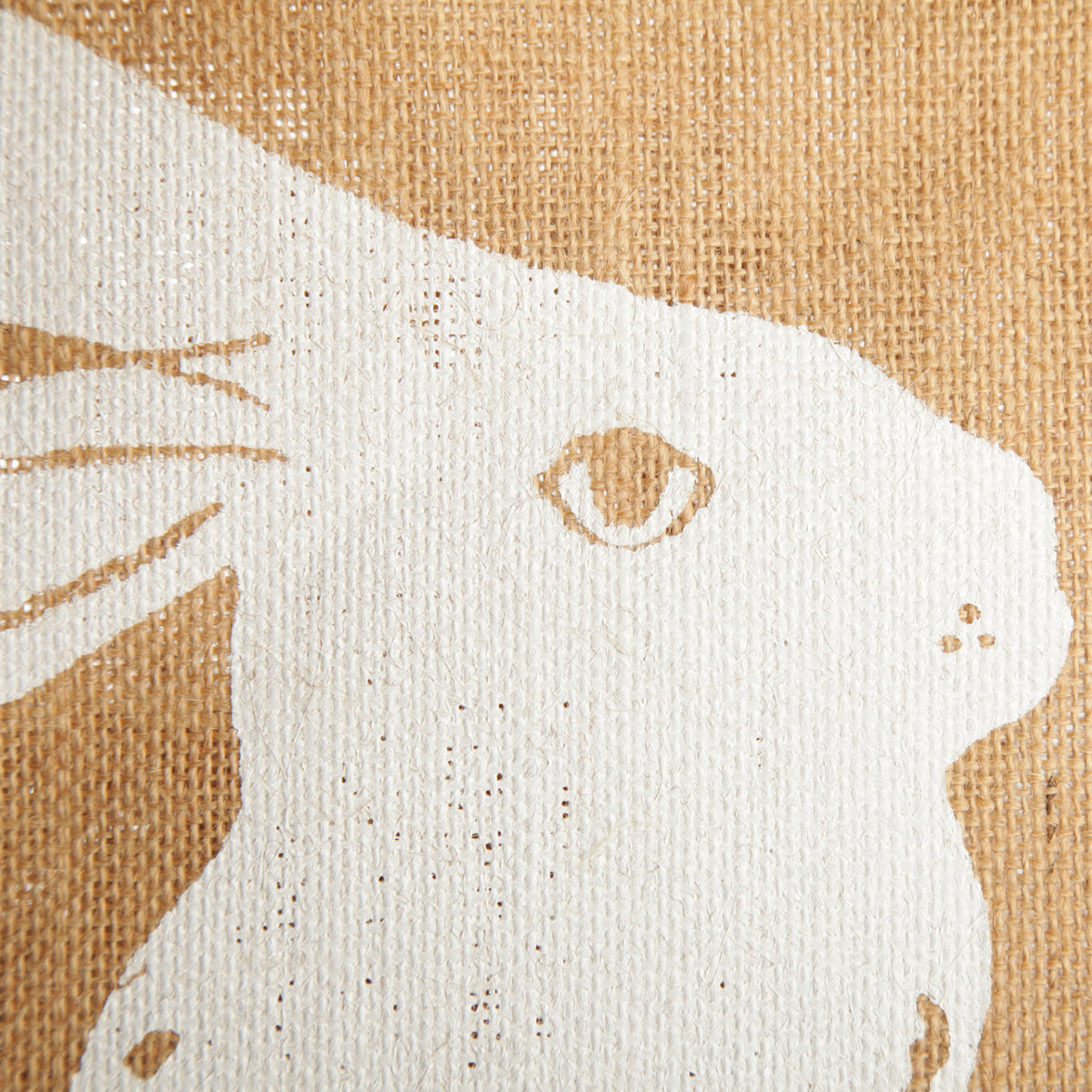 Burlap Happy Easter Printed Wall Hanging