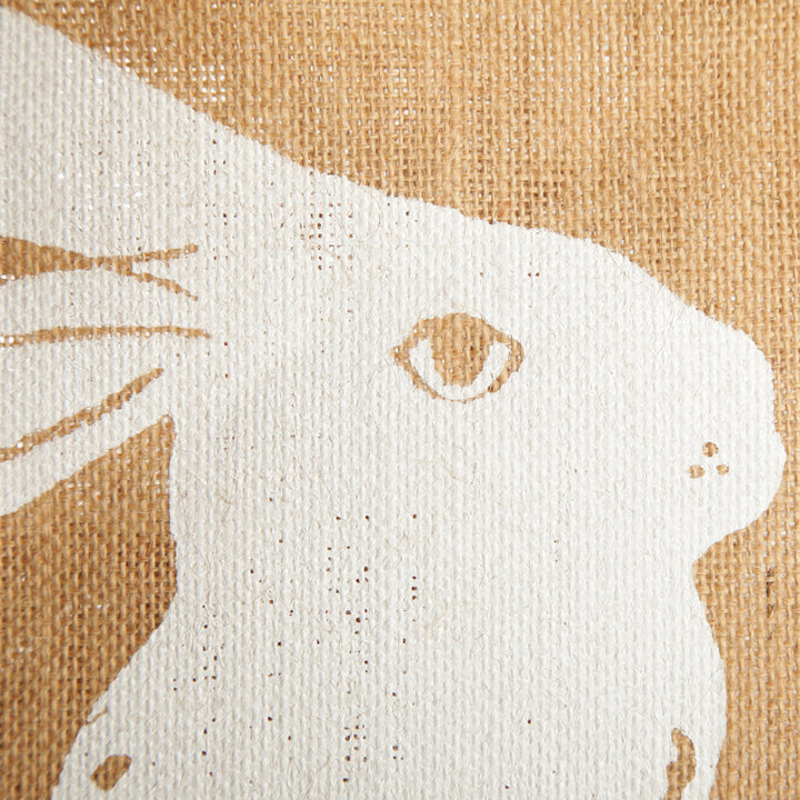 Burlap Happy Easter Printed Wall Hanging