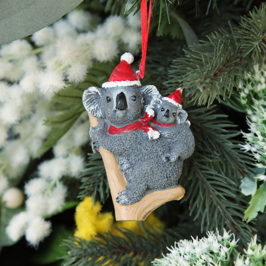 Koala and Joey Australiana Christmas Tree Decoration