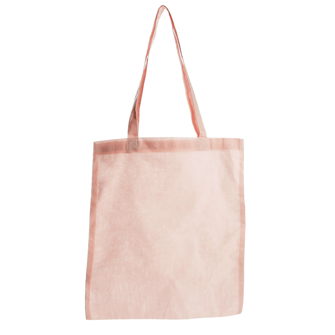 Pink Calico Tote Bag - Full Detail