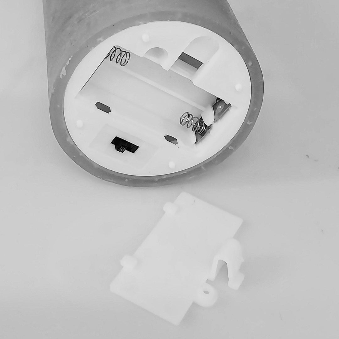 Silver Flameless LED Candle 