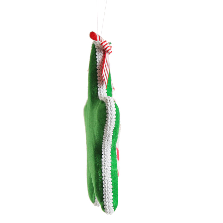 Candy Cane Star Christmas Decoration