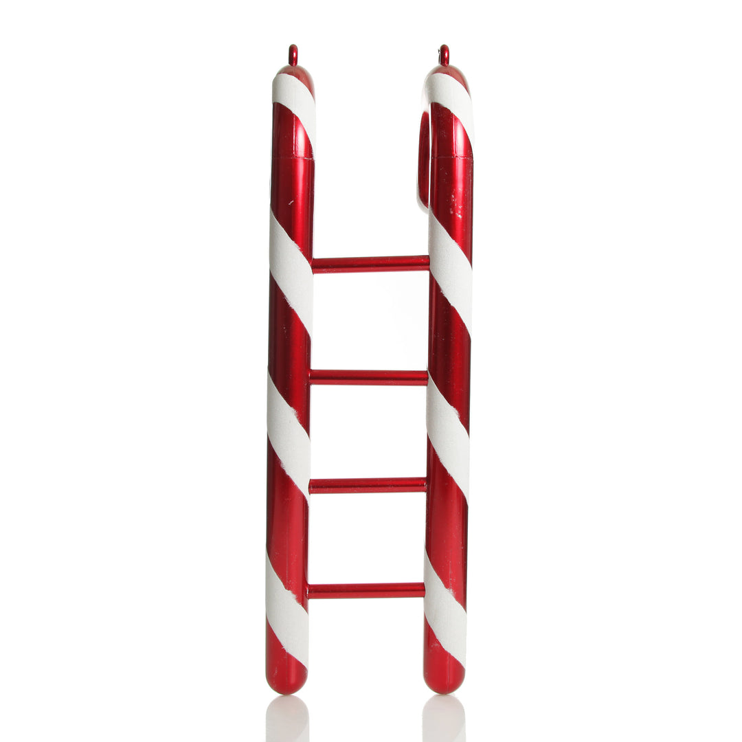 Candy Cane Stripe Ladder Christmas Ornament