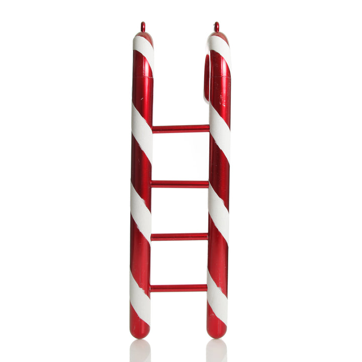 Candy Cane Stripe Ladder Christmas Ornament