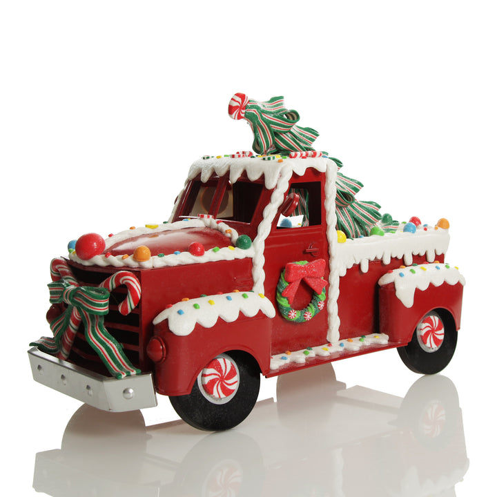 Candy Christmas Truck Ornament