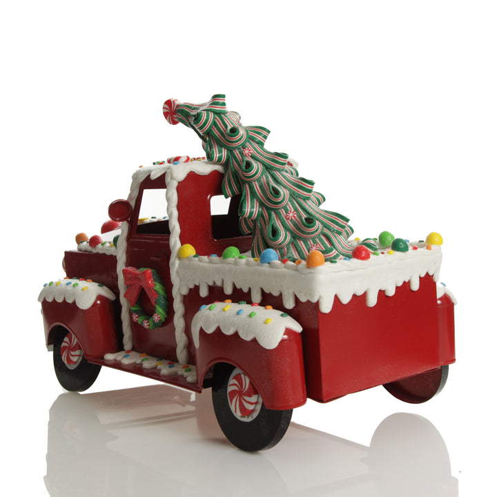 Candy Christmas Truck Ornament