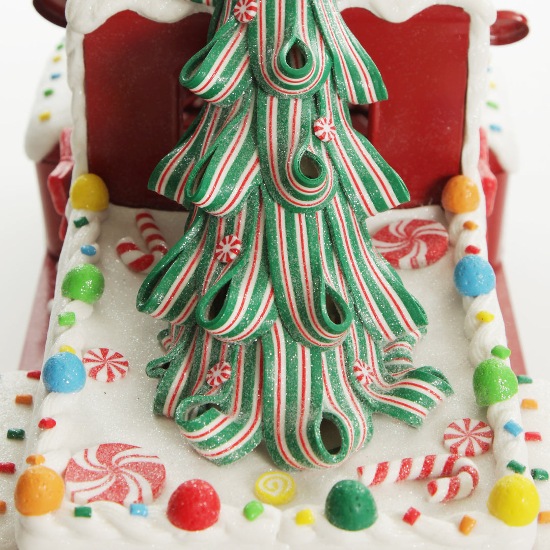 Candy Christmas Truck Ornament