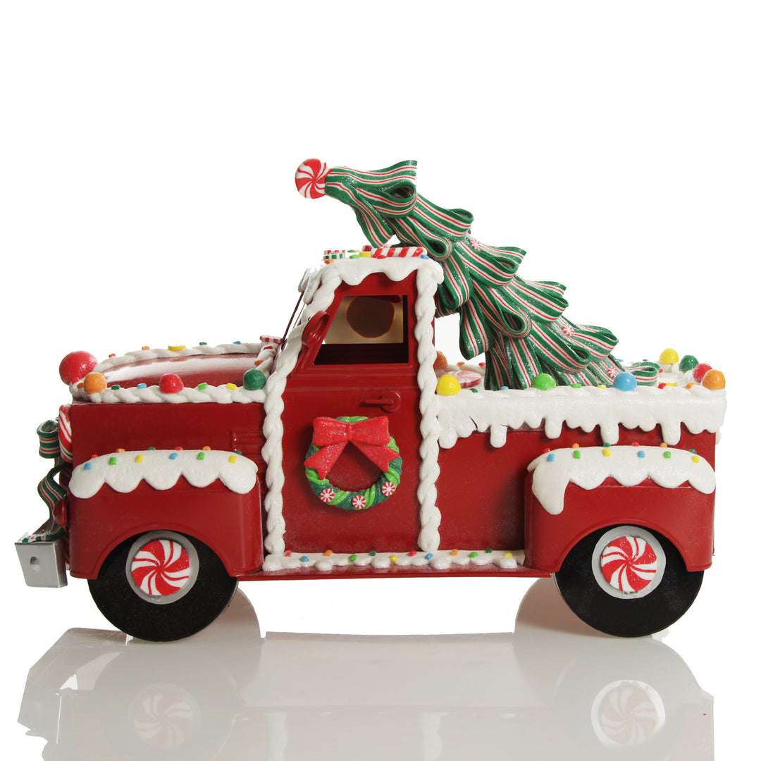Candy Christmas Truck Ornament
