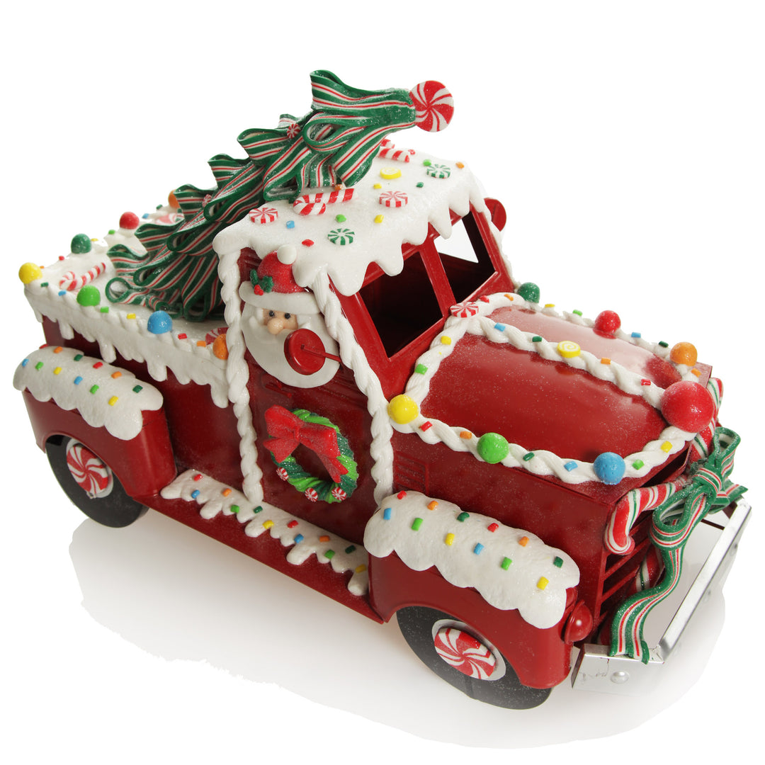 Candy Christmas Truck Ornament