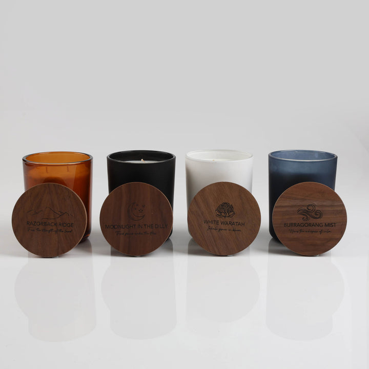 Bespoke Soy Candle - White Waratah