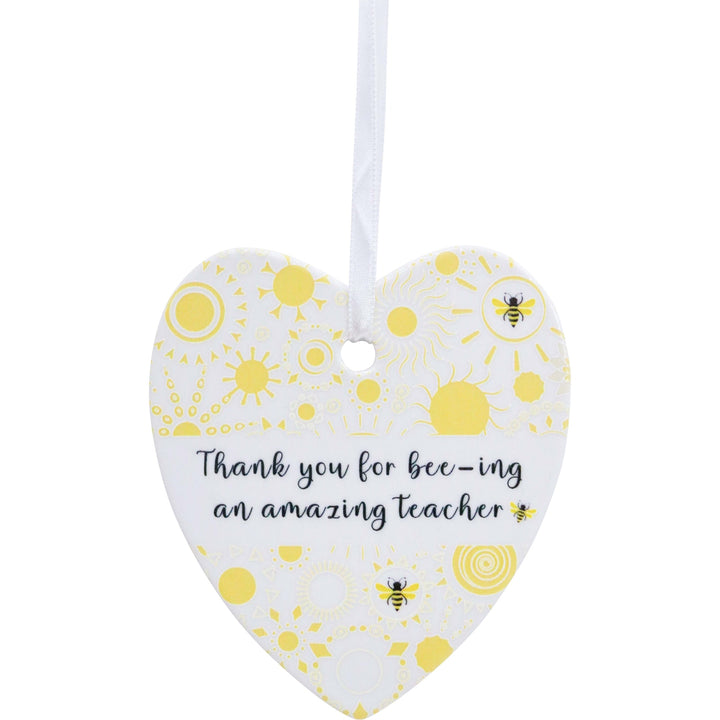 Ceramic Heart - Beeing Amazing Teacher