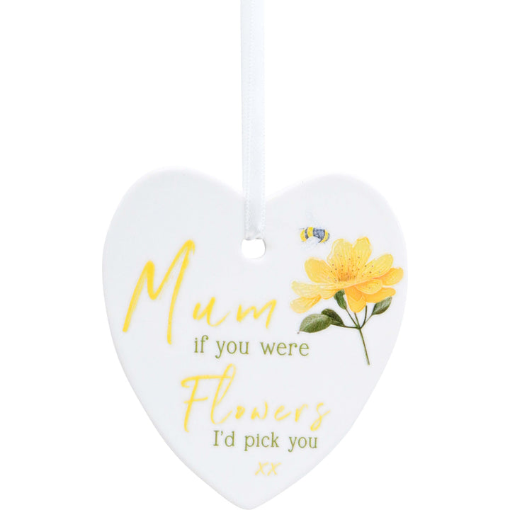 Ceramic Heart - Mum I&