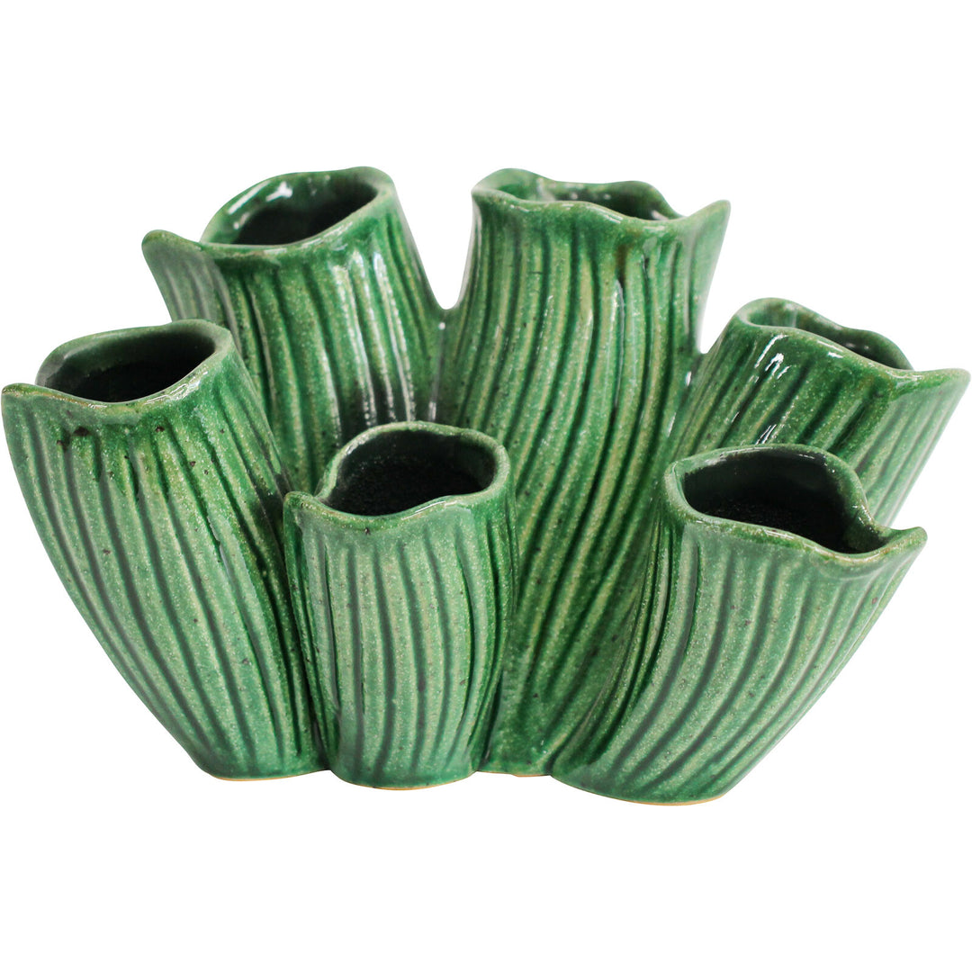 Planter Organic Coral - Green