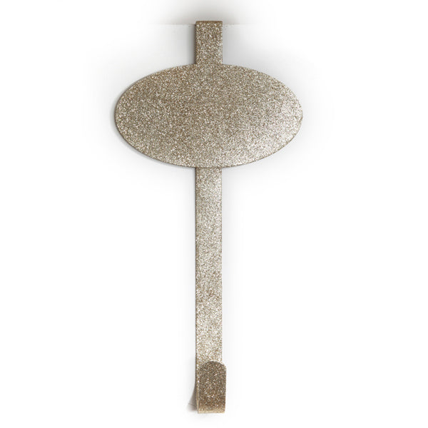 Champagne Gold Personalised Wreath Hanger