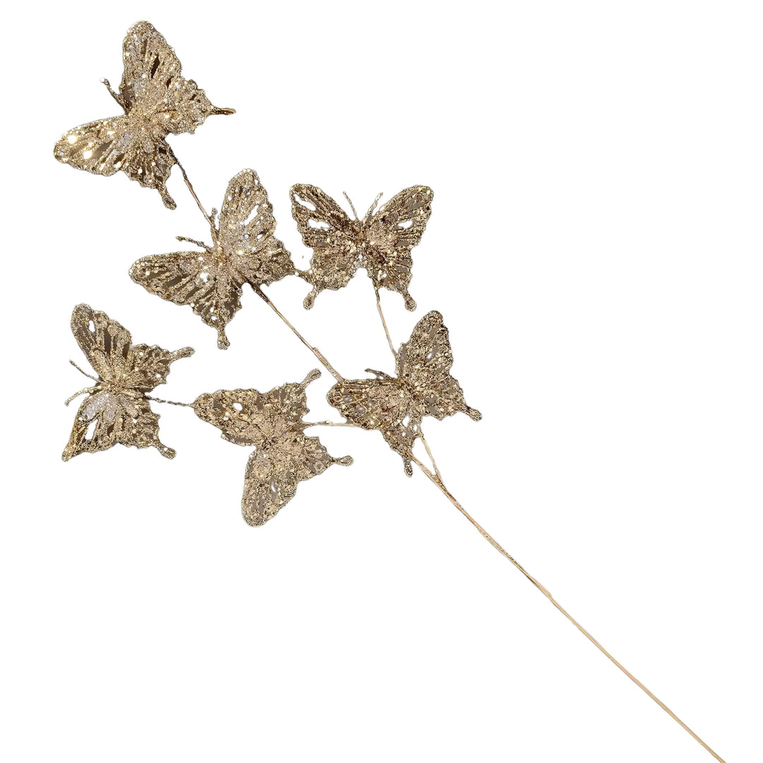 Champagne Butterfly Spray - 60cm(L)