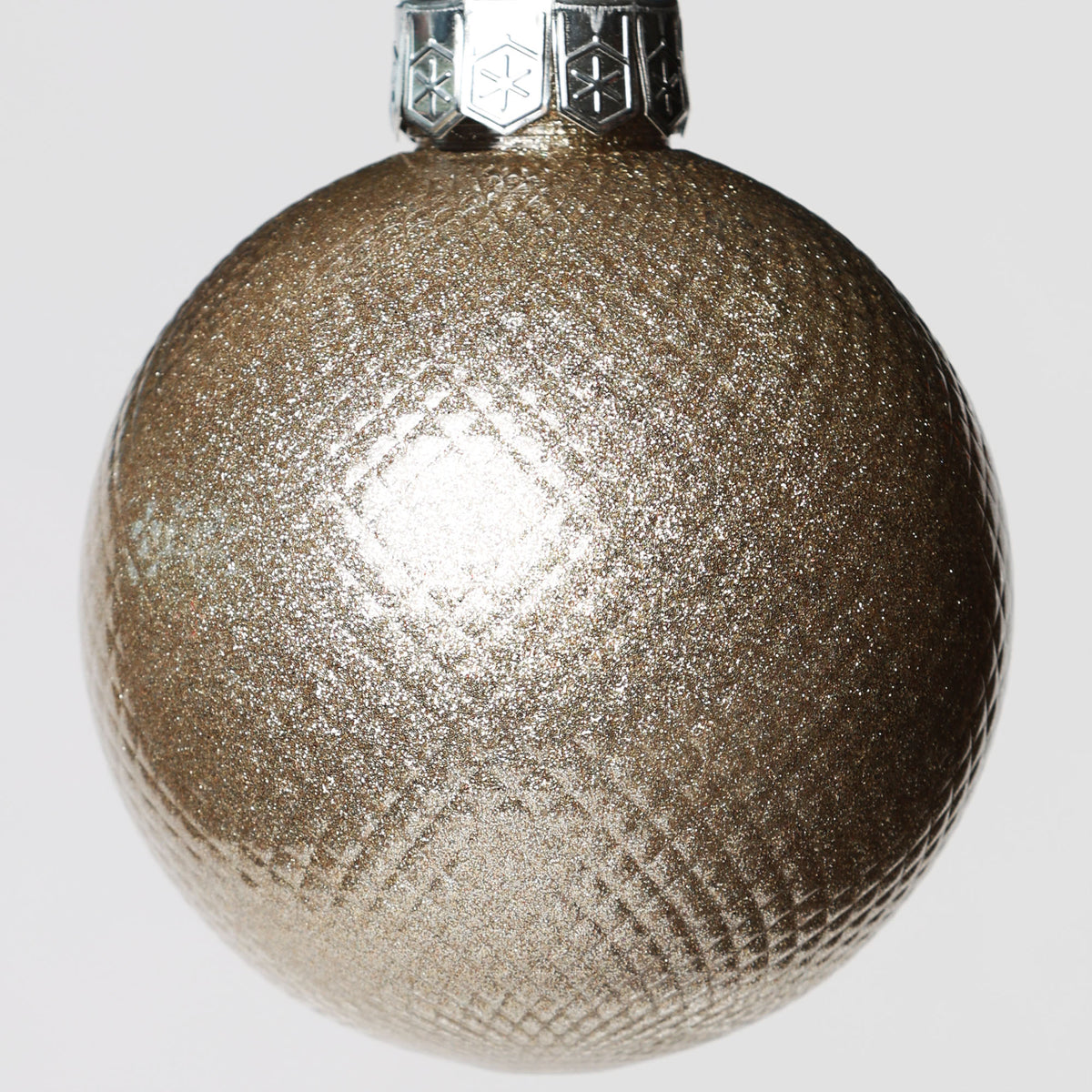 Champagne Christmas Bauble