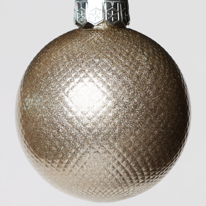 Champagne Christmas Bauble