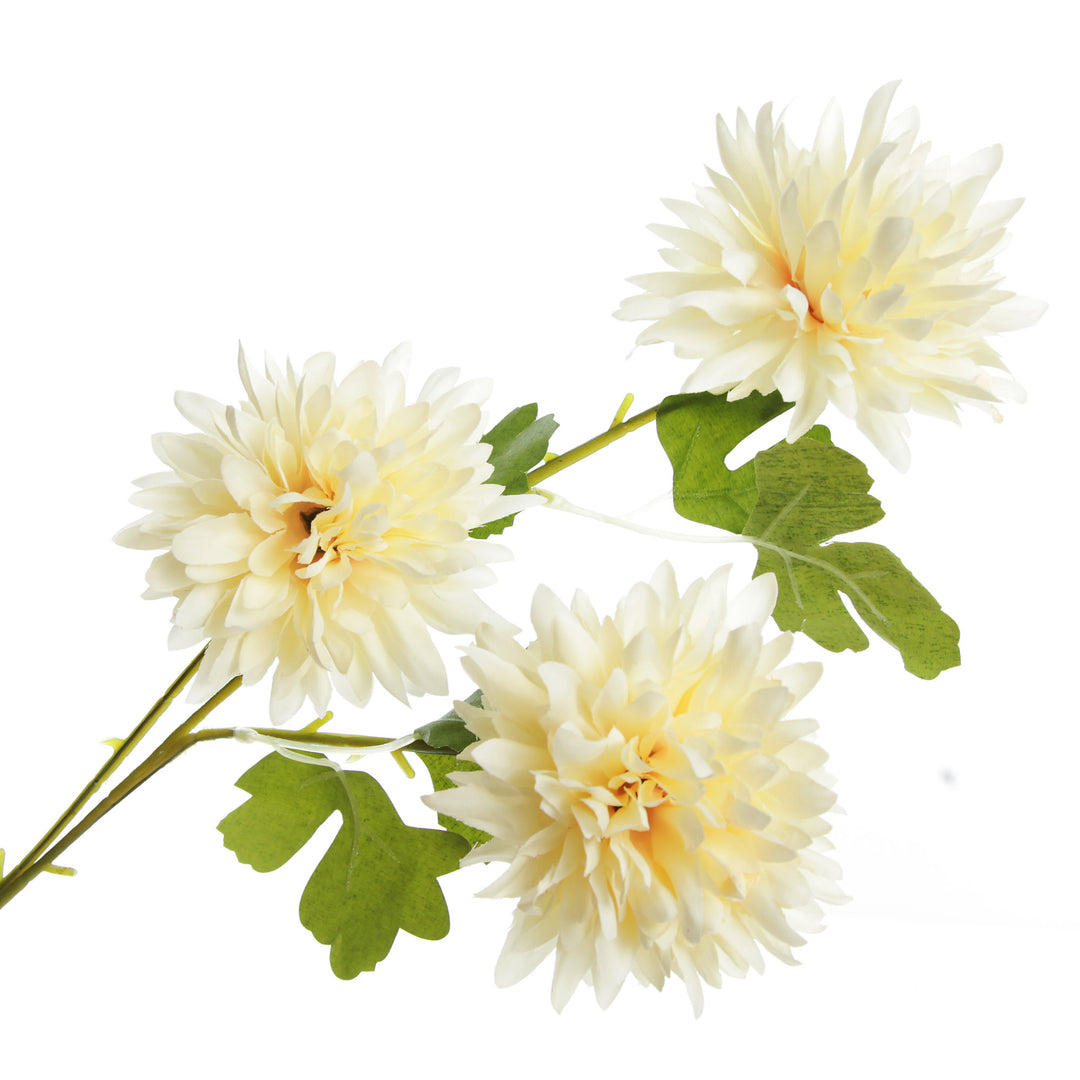 Champagne Chrysanthemum Flower Spray Head