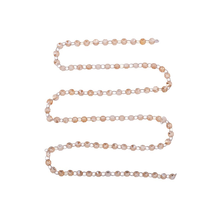 Champagne Crystal Garland 1.8m