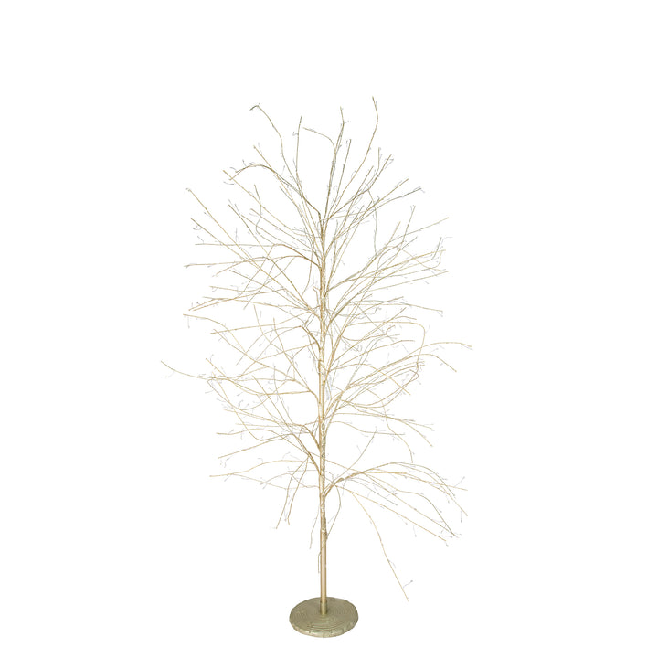 Champagne LED Christmas Twig Tree - 150cm