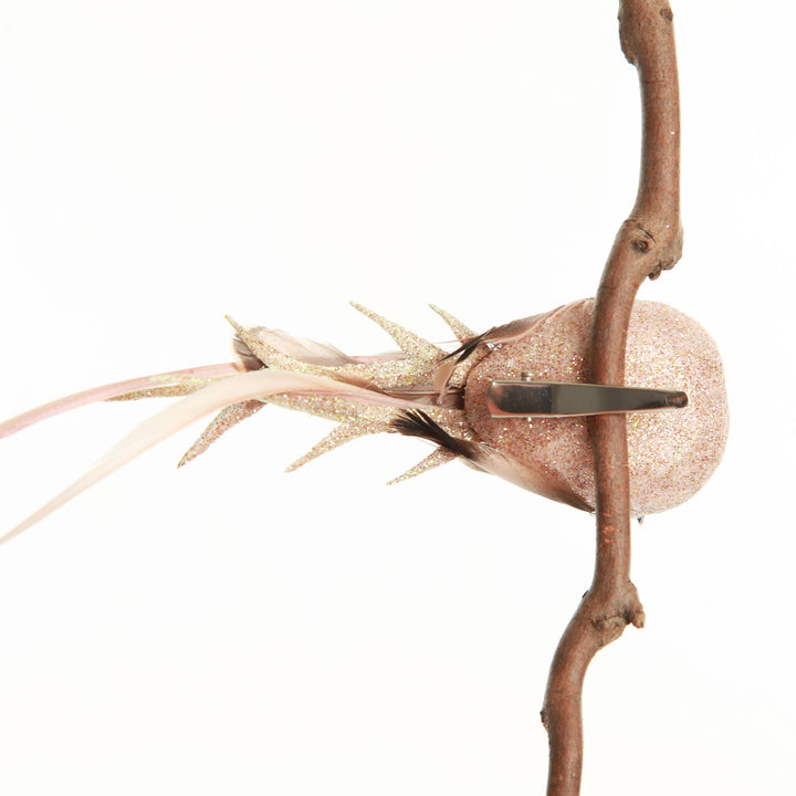 Champagne Pink Bird Clip