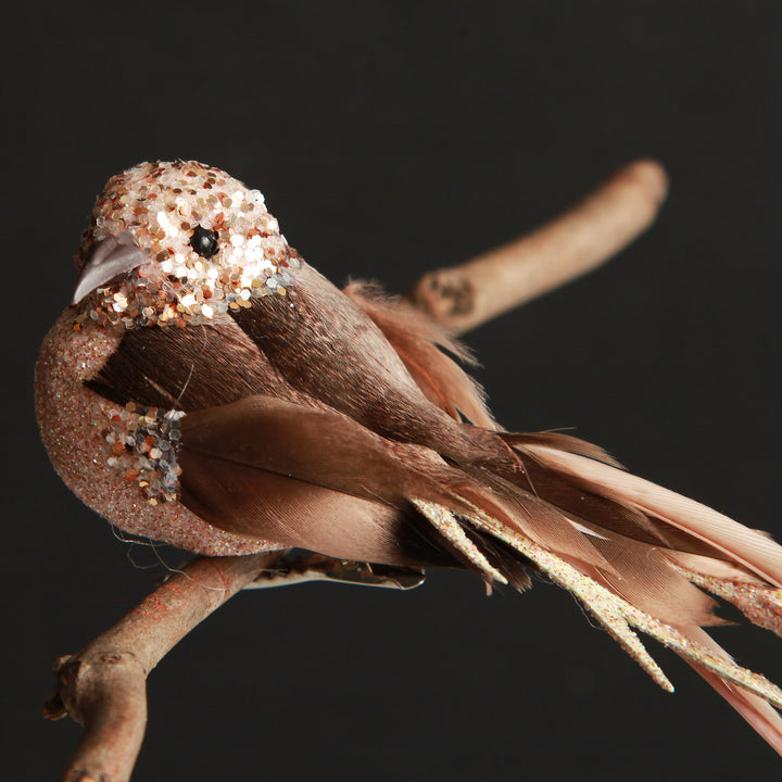 Champagne Pink Bird Clip